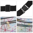 thumbnail image 4 of Unique Bargains 1 Pc Stylish Sports Waist Bag Triangle Fanny Pack for Sports Silver Tone, 4 of 6
