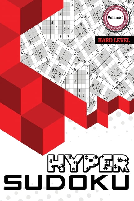 Hyper Sudoku 300 Hard Level Sudoku Sudoku Hard Puzzle Books Hard 