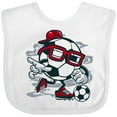 thumbnail image 3 of Inktastic Soccer Ball Boys or Girls Baby Bib, 3 of 4