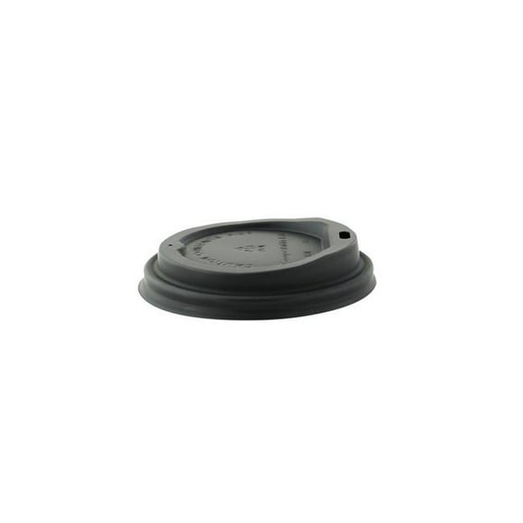 PacknWood 210LGDW16N 3.54 in. Coffee Lid - Black