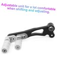 thumbnail image 3 of Motorcycle Gear Shift Lever Folding Metal Shifter for KAWASAKI Z300 2015‑2017, 3 of 5