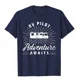 thumbnail image 1 of Camiseta divertida de piloto de autocaravana, para viajes en autocaravana, para hombres y mujeres, camisetas Harajuku, camisetas de moda de algodón, estilo europeo, para hombres geek., 1 of 6