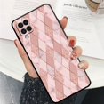 thumbnail image 1 of Funda mate con armadura de corazón de amor rosa y oro negro para Samsung Galaxy A21s, A12, A22, A13, A52, 5G, A11, A71, A32, A51, 4G, A72, A31, A23, A53, A33 QYM unisex, 1 of 2