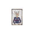 thumbnail image 1 of Vintage Reindeer Wooden Wall Decor, 1 of 1