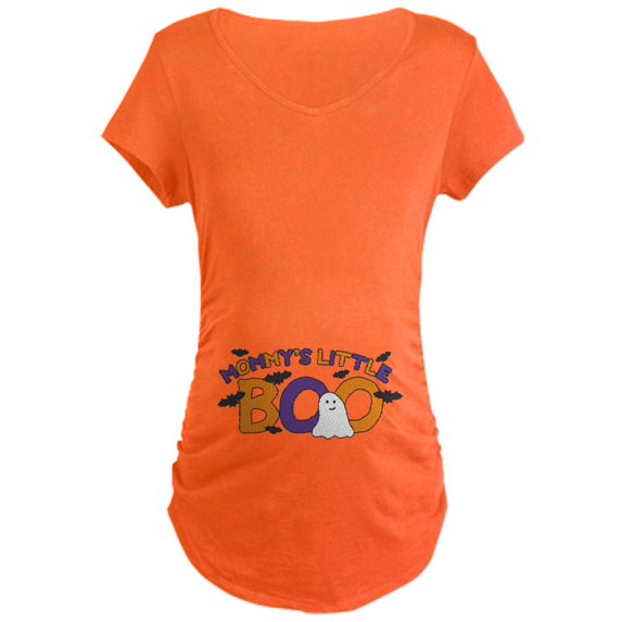 CafePress - Mommy's Little Boo Maternity Dark T Shirt - Maternity Dark T-Shirt