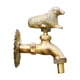 thumbnail image 3 of Grifo decorativo para jardín de exterior, grifo de pared para exterior, grifo resistente para lavandería, diseño retro, grifo de agua de latón para Perro, 3 of 8