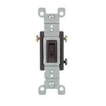 Leviton 01453-02S 15 Amps Toggle Switch Brown 1pc