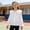 White, variant on White Girls Lace Blouse Long Sleeve 100% Cotton Peter Pan Collar Ruffled Top for Kids to Teen, School & Party,Size 3 T