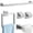 Brushed Nickel 5 Piece-24 Inch, variant on 16 Inch Black 10 Piece Stainless Steel Bathroom Accessories Set