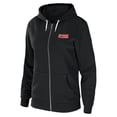 thumbnail image 2 of Women's WEAR by Erin Andrews Black Calgary Flames Sponge Fleece Full-Zip Hoodie, 2 of 3