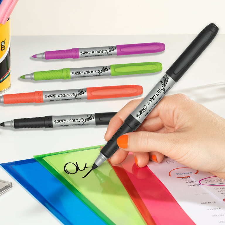 BIC® Intensity® Fineliner Color Collection Fine Point Marker Pens -  Assorted, 10 pk - Foods Co.