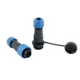 thumbnail image 3 of Sp16 Ip68 Waterproof 2,3,4,5,6,7,9 Pin Plug and Socket Inline Connector Aviation 9Pin, 3 of 9