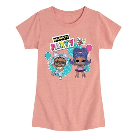 

LOL Surprise! Dolls - Dance Party - Let s Celebrate - Toddler & Youth Girls Short Sleeve Graphic T-Shirt