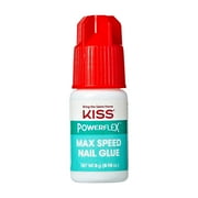 Kiss PowerFlex Maximum Speed Superior Strength Press On Nail Glue, 3g (0.1 oz.)