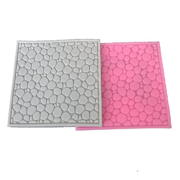 Coaster Resin Mold Silicone Pebble Texture Mold Sea Wave Epoxy Casting Mold