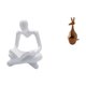 thumbnail image 1 of Figura abstracta,Estatuas abstractas para decorar el hogar,Figura humana decorativa para oficina,coleccionable,estatua,Estatuas,figuras de animales,manualidades, 1 of 8
