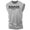 Heather Grey, variant on Gymish Savage Not Average Workout T-Shirt for Men – Funny Gym Shirt, Lifting Tee, Deadlift Shirt, Athletic Wear