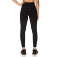 thumbnail image 3 of Reebok Women's Solid Print High Rise 7/8 Legging with 25" Inseam and Side Pockets, 3 of 4