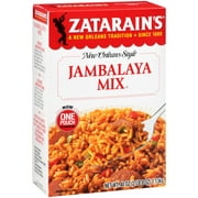 Zatarain's Jambalaya Mix, 40 oz - One 40 Ounce Box of Jambalaya Rice Mix, Perfect as a Stand-Alone Side or Signature Cajun Dish with Sausage, Chicken or Seafood