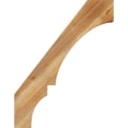 thumbnail image 3 of 4"W x 28"D x 36"H Balboa Rough Sawn Knee Brace, Western Red Cedar, 3 of 4