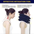 thumbnail image 4 of Neck And Shoulder Relaxer Cervical Neck Traction Device For Neck Pain Relief Adjustable Inflatable Neck Stretcher Neck Brace Botao_Perfect Gift, 4 of 5