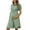 Green, variant on Womens Maternity Nursing Dress Dressy Casual Short Sleeve Button Down Pregnancy Dresses for Baby Shower & Photoshoot