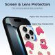 thumbnail image 3 of Funda Lotso de TPU para iPhone 16 Pro Max: ultrafina, a prueba de golpes, antiamarilleo, resistente a arañazos, compatible con carga inalámbrica, agarre mejorado, estilo negro., 3 of 7
