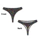 thumbnail image 3 of Balery Musical Notes Tangas de Algodón para Mujer con Estampado – Ropa Interior Sexy, Transpirable, G-string-Small, 3 of 6