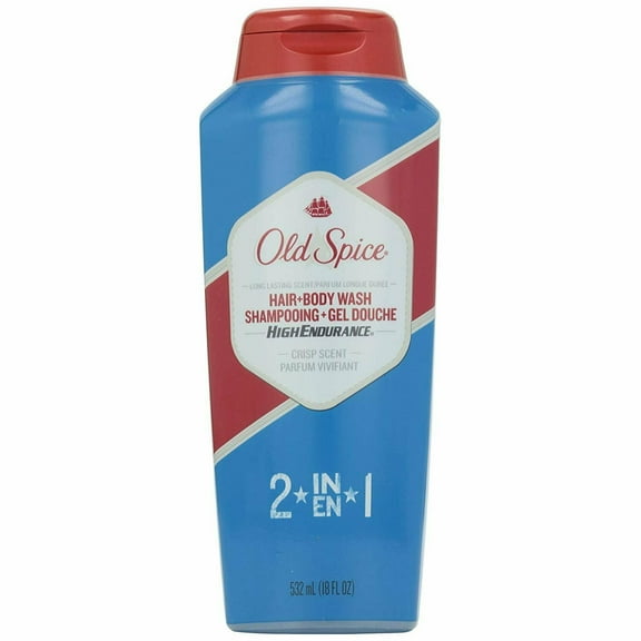 Old Spice Body Wash Hi Endrurance  Hair 18Oz, 6-Pack