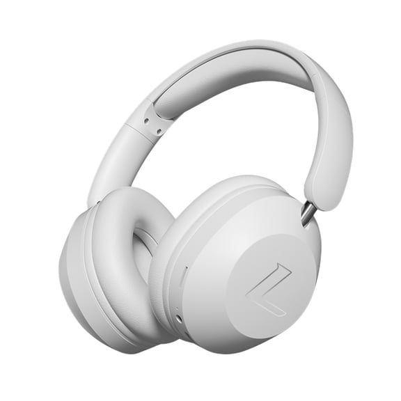 Wireless Over-Ear Headphones - Hi-Res Audiophile Sound, Adaptive Noise Cancellation, Parametric EQ, 60 Hour Battery Life, Includes USB-C Low-Latency Bluetooth Adapter,Gray