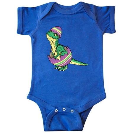 

Inktastic Easter Baby T-Rex in an Easter Egg Gift Baby Boy or Baby Girl Bodysuit