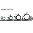 thumbnail image 4 of JacobsParts V1 Adhesive Cable Management Clips, 0.6 Inch Adjustable Clamp, Black (25 Pack), 4 of 4