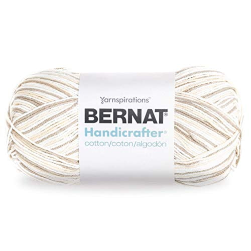 Bernat Handicrafter Cotton Yarn Gauge 4 Medium Worsted Queen Annes Lace Walmart Com Walmart Com