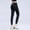 Black, variant on Women's Solid Color Lifting Tights Running Yoga Fitness Sports Pants Dress Pant Yoga Pants for Women Pockets under Belly Maternity Yoga Pants Crazy Yoga Pants Leopard Yoga Scrub Pants Women Yoga Pants