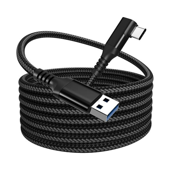 5m VR Data Transfer Cable with Separate Charging Port For SteamVR Headsets