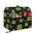 thumbnail image 2 of FOR U DESIGNS Shamrock Heart Kitchen Aid Mixer Cover Stain Resistant Stand Mixer Dust Covers Food Processor Covers Protective with 2 Organizer Bag St. Patrick's Day Accessories - S, 2 of 8