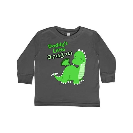 

Inktastic Daddy s Little Dragon Gift Toddler Boy or Toddler Girl Long Sleeve T-Shirt