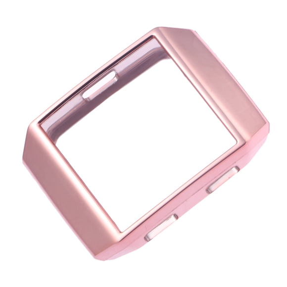 Carcasa protectora de TPU fina y resistente a golpes e impactos para Fitbit Ionic (oro rosa)