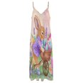 thumbnail image 4 of Easter Bunnies Rabbits Sleeveless Dress Women's Luxury Party Dress Birthday Dresses for Women, 4 of 7