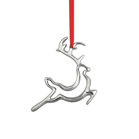 Nambe Holiday Ornament - Reindeer