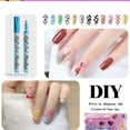 thumbnail image 6 of 12 Colors 30ML Nail Polish Pens for Painting, Nail Art Pens Set, 2025 Upgrade Nail Art Markers for Gel Nails, DIY Quick Dry Graffiti Dotting Point Liner Pens, Nails Art Drawing Tool, 6 of 10