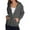 10# Gray, variant on Qwertyu Women's Oversized Zip Up Hoodie Lightweight Thin Long Sleeve Hooded Sweatshirt with Pockets Red 3XL