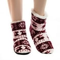 thumbnail image 6 of Christmas Slippers House Shoes for Women Fluffy Soft Cozy Bedroom Cartoon Plush Cute Slippers for Indoor Outdoor Use, 6 of 6