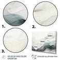 thumbnail image 3 of Designart "Blue Grey Line Art Conceptual modern II" Modern Wall Decor, 3 of 5