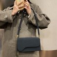 thumbnail image 5 of Nuevo bolso de hombro de cuero artificial, bolso de mano de moda, bolso debajo del brazo, bolso mensajero pequeño para mujer, 5 of 5