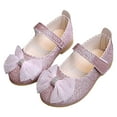 thumbnail image 4 of Zanarzt Toddler Girls Sandals Toddler Little Girls Dress Shoes Flower Girls Mary Jane Flats Ballet Shoes Party Wedding Pink,US 10.5, 4 of 7