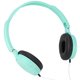 thumbnail image 5 of Auriculares con sonido estereoscópico envolvente 3D con cable, auriculares plegables para música, auriculares verdes, 5 of 8