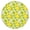 Lemon Love, variant on Round Elastic Tablecloth with Rustic Daisy Pattern - Waterproof, Windproof for Picnics, Events (Farmhouse Theme)