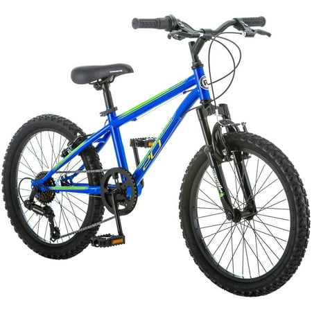 20" Roadmaster Granite Peak Boys' Bike, Blue/Green