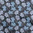 thumbnail image 1 of oneOone Silk Tabby Navy Blue Fabric Florals Quilting Supplies Print Sewing Fabric By The Yard 42 Inch Wide, 1 of 4